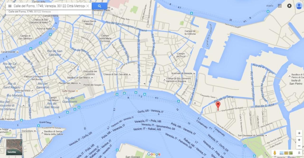 Residenza Dondel Lägenhet Venedig Exteriör bild